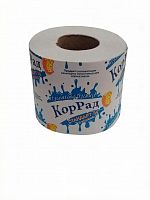 Туалетная бумага КОРРАД стандарт 54 м на втулке (48 шт/упак)