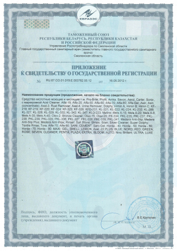 Profit Sani-gel (Профит Сани-гель) 5л, Средство для чистки сантехники фото 3