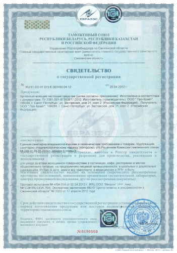 Strong (Стронг) 5л, Моющее средство для пароконвектоматов с автоматической системой мойки фото 2