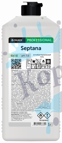 Septana (Септана) 1л ФТ, Антибактериальный гель