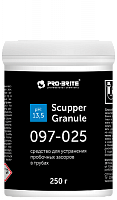 Scupper Granule (Скаппер Гранула) 0,25кг, Средство для устранения пробочных засоров в трубах