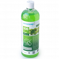 ИНТЕРХИМ 800 ECO ЯБЛОКО, 1л, с откидывающейся крышкой, Средство для ручного мытья посуды