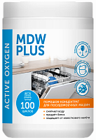 MDW Plus (МДВ ПЛЮС) 1 кг Порошок для машинной мойки посуды в жёсткой воде и в воде средней жёсткости