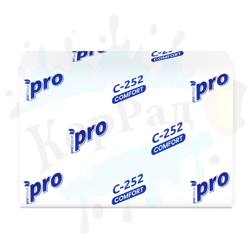 Салфетки бумажные "Protissue", 1 слой (200 листов 21х15), арт.С252 М Салфетки бумажные "Protissue", 1 слой (200 листов 21х15), арт.С252 М