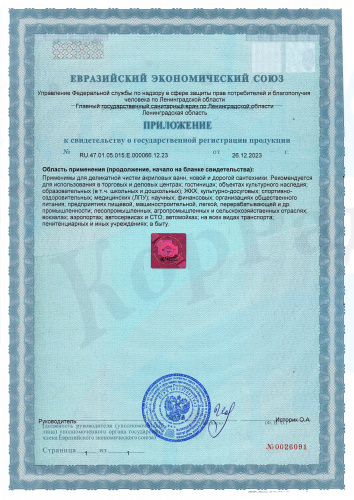 Acrylic Сleaner (Акрилик Клинер) 0,75л, Чистящее средство для акриловых поверхностей фото 3