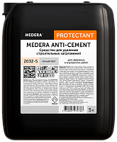 Medera Anti-Cement (Медера Анти-Цемент) 5л, Концентрат 1/100 для удаления строительных загрязнений, 