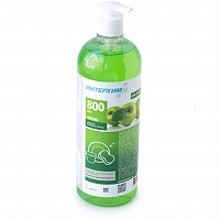 ИНТЕРХИМ 800 ECO ЯБЛОКО, 1л, с нажимным дозатором,  Средство для ручного мытья посуды